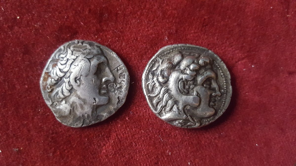 A-Couple-Of-Large-Ancient-Silver-Coins?